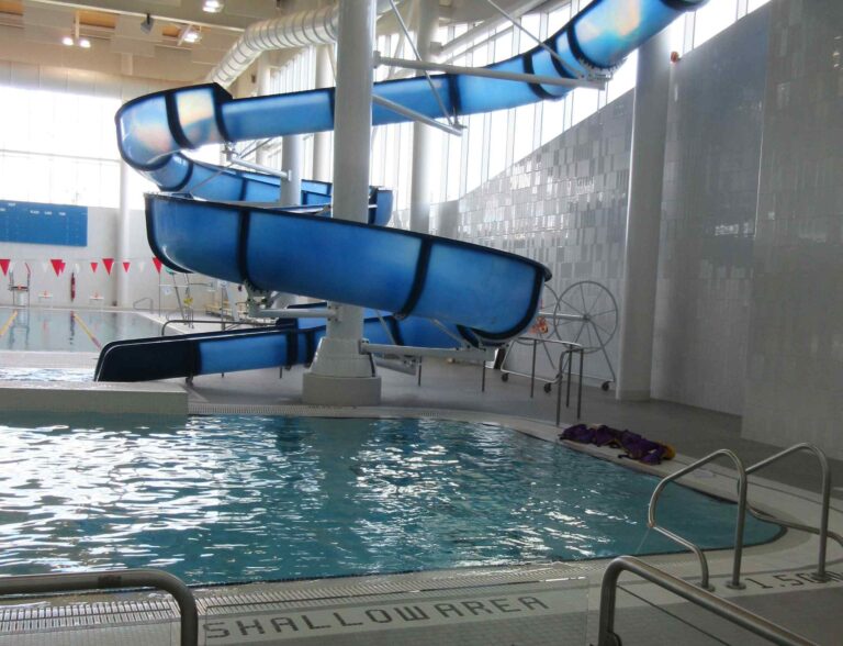 Truro Slide Oct 2015 From Side W Pool Aquatics By Westwind